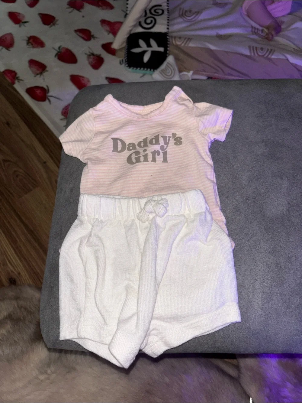 Carter's Pink & White 